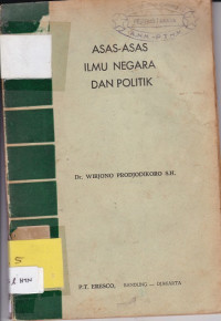 Image of Asas-Asas Ilmu Negara dan Politik