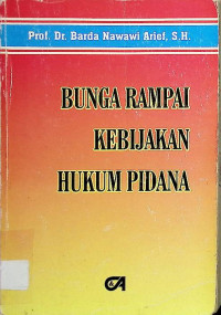 Image of Bunga Rampai Kebijakan Hukum Pidana