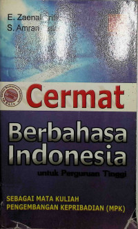 Image of Cermat Berbahasa Indonesia  untuk Perguruan Tinggi