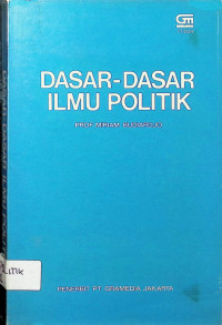 Image of Dasar-Dasar Ilmu Politik