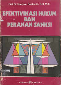 Image of Efektivikasi Hukum dan Peranan Sanksi