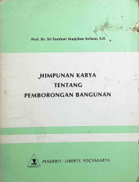 Image of Himpunan Karya Tentang Pemborongan Pembangunan