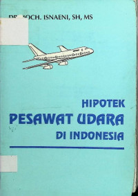 Image of Hipotek Pesawat Udara di Indonesia