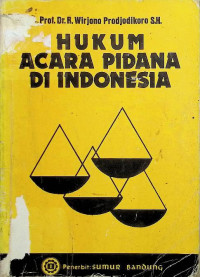 Image of Hukum Acara Pidana di Indonesia