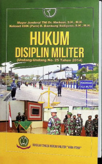 Image of Hukum Disiplin Militer: Undang-Undang No. 25 Tahun 2014