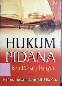 Image of Hukum Pidana dalam Perkembangan