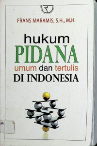 Image of Hukum Pidana Umum dan Tertulis di Indonesia