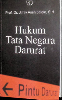 Image of Hukum Tata Negara Darurat