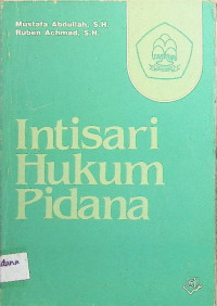 Image of Intisari Hukum Pidana