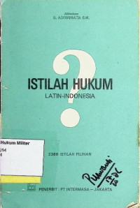 Image of Istilah Hukum Latin - Indonesia