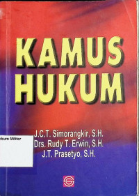Image of Kamus Hukum