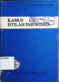 Image of Kamus Istilah Pariwisata