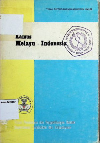 Image of Kamus Melayu-Indonesia