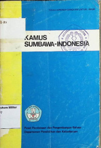 Image of Kamus Sumbawa-Indonesia