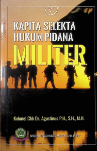 Image of Kapita Selekta Hukum Pidana Militer
