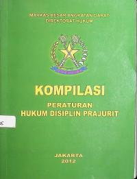 Image of Kompilasi Peraturan Hukum Disiplin Prajurit