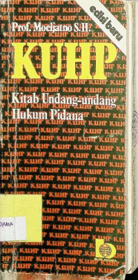 Image of KUHP: Kitab Undang-Undang Hukum Pidana