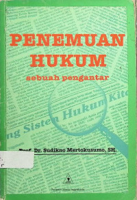Image of Penemuan Hukum : Sebuah Pengantar (Cover Hijau)
