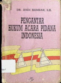 Image of Pengantar Hukum Acara Pidana Indonesia