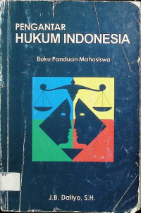 Image of Pengantar Hukum Indonesia: Buku Panduan Mahasiswa