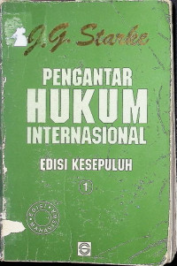 Image of Pengantar Hukum Internasional