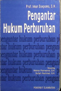 Image of Pengantar Hukum Perburuhan