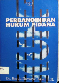 Image of Perbandingan Hukum Pidana