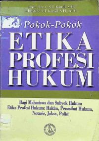 Image of Pokok-Pokok Etika Profesi Hukum