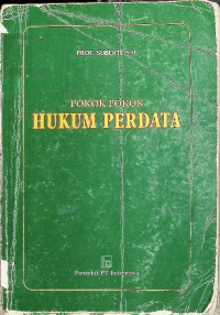 Image of Pokok-Pokok Hukum Perdata