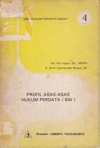 Image of Seri Hukum Perdata Barat 4: Proses Asas-Asas Hukum Perdata (BW)