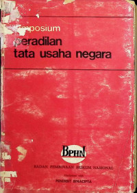 Image of Simposium Peradilan Tata Usaha Negara