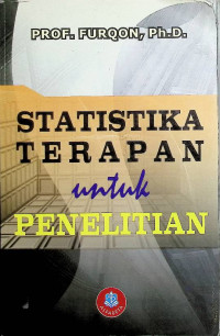 Image of Statistika Terapan untuk Penelitian