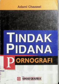 Image of Tindak Pidana Pornografi