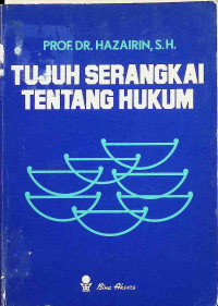 Image of Tujuh serangkai tentang hukum