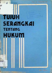 Image of Tujuh serangkai tentang hukum